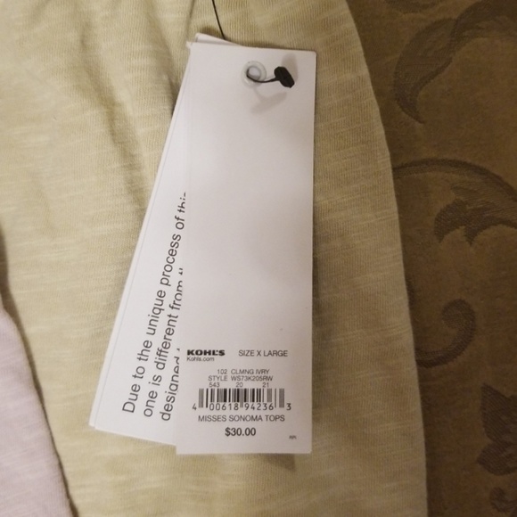 3 Sonoma tank tops - Picture 3 of 5